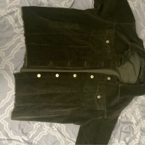 Olive Green Corduroy Jacket